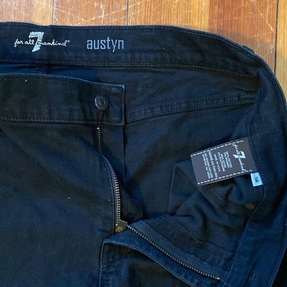 7 for all mankind men’s black jeans